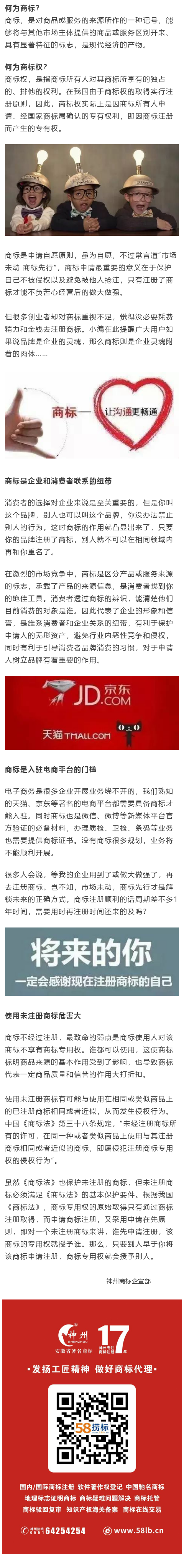 如果不懂商標，請不要說不需要！